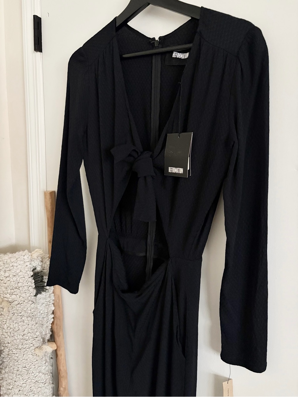 NWT Reformation Ferris Cutout Jumpsuit Pant Suit size 6
